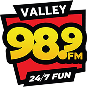 Logotipo de la emisora ​​de radio Valley 98.9