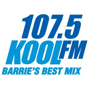 Logo of radio station 107.5 Kool FM