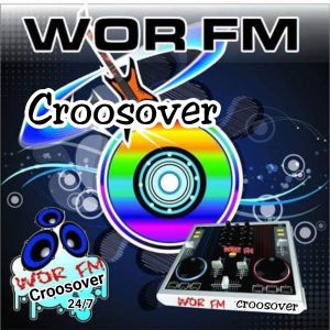Logotipo de la emisora ​​de radio WOR FM Croosover