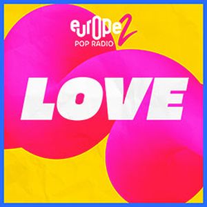 Logotipo de la emisora ​​de radio Europe 2 Love
