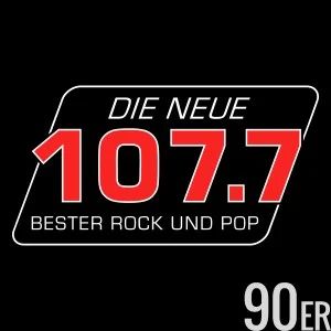Logotipo de la emisora ​​de radio DIE NEUE 107.7 – 90er