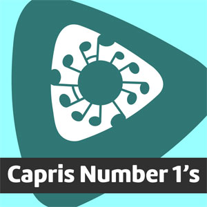 Logotipo de la emisora ​​de radio Radio Capris Number 1's