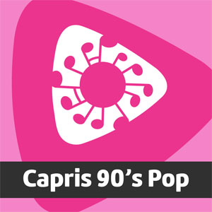 Logotipo de la emisora ​​de radio Radio Capris 90's Pop