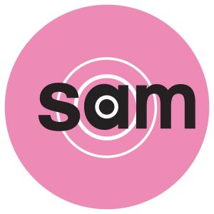 Logo of radio station SAM Ibiza