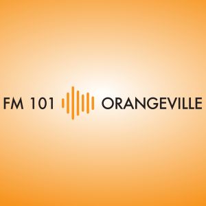 Logotipo de la emisora ​​de radio FM 101 Orangeville