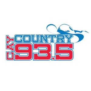 Logo of radio station 93.5 CayCountry