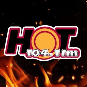 Logo of radio station Hot 104.1 FM