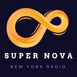Logotipo de la emisora ​​de radio Super Nova - New York Radio