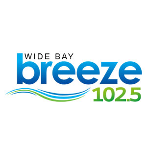 Logotipo de la emisora ​​de radio The Breeze 102.5 Wide Bay