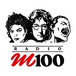 Logo of radio station Radio M100