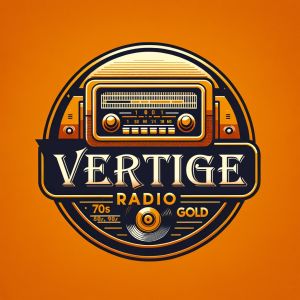 Logotipo de la emisora ​​de radio Vertige Radio Gold