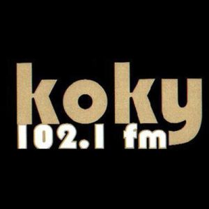 Logo de la station de radio KOKY 102.1 FM