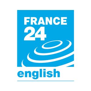 Logotipo de la emisora ​​de radio France 24 English