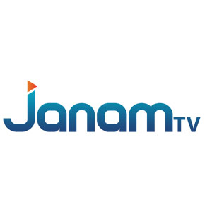 Logo of radio station Janam TV News