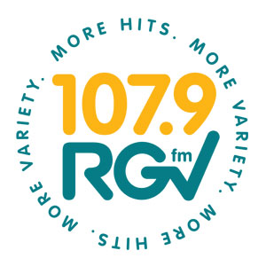 Logotipo de la emisora ​​de radio 107.9 RGV FM