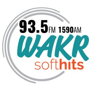Logo of radio station 93.5 FM / 1590 AM WAKR