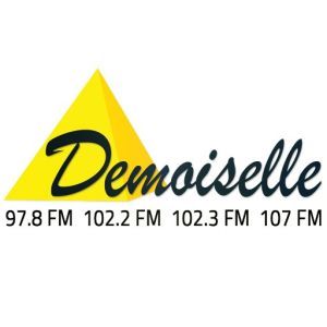 Logotipo de la emisora ​​de radio Demoiselle FM