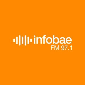 Logo of radio station Infobae FM 97.1