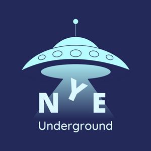 Logo of radio station NYE Underground