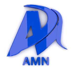Logo of radio station Addis Media Network (AMN)