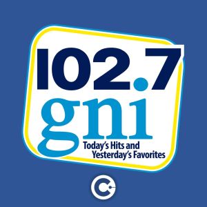Logotipo de la emisora ​​de radio WGNI 102.7 FM