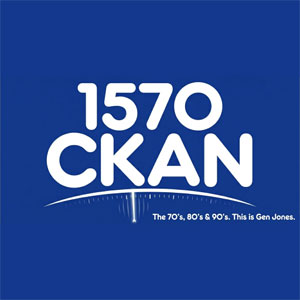 Logo of radio station 1570 CKAN