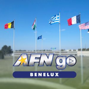 Logo of radio station AFN Go Benelux