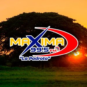 Logo of radio station Máxima 99.5 FM