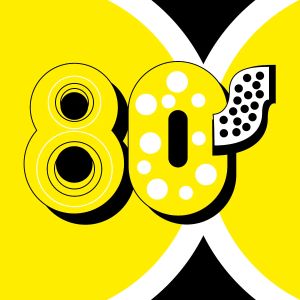 Logotipo de la emisora ​​de radio Life Radio 80er