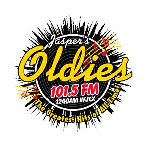 Logotipo de la emisora ​​de radio WJLX Oldies 101.5 FM