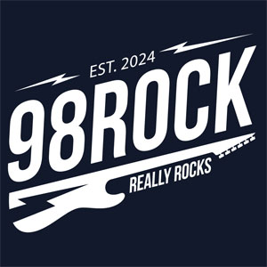 Logo of radio station 98 Rock