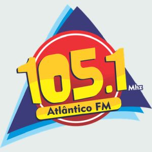 Logo of radio station Atlântico FM 105.1
