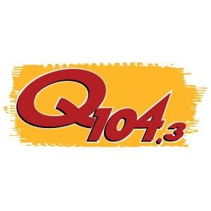 Logo of radio station Q104.3