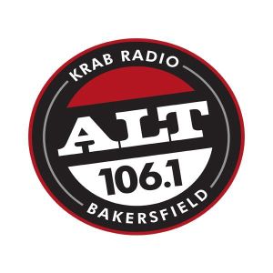 Logotipo de la emisora ​​de radio ALT 106.1 KRAB Radio