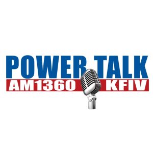 Logo de la station de radio PowerTalk 1360 KFIV