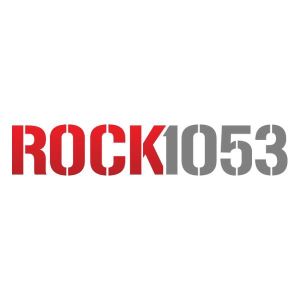 Logo of radio station KIOZ ROCK 105.3