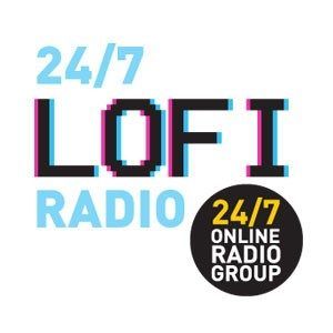 Logotipo de la emisora ​​de radio 24/7 Lofi Radio