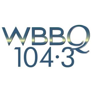 Logotipo de la emisora ​​de radio 104.3 WBBQ