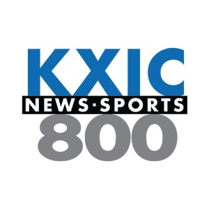 Logotipo de la emisora ​​de radio Sports Radio 800 KXIC