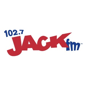 Logo of radio station 102.7 JACK-FM