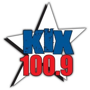 Logotipo de la emisora ​​de radio KIX 100.9