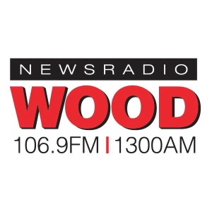 Logo of radio station Newsradio WOOD 1300 AM / 106.9 FM