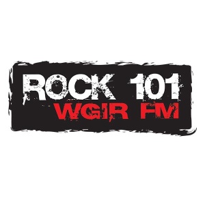 Logotipo de la emisora ​​de radio Rock 101 WGIR
