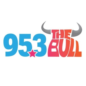 Logo of radio station 95.3 The Bull