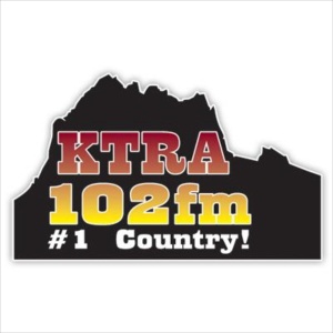 Logo of radio station 102 KTRA