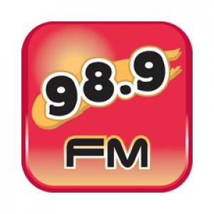 Logo of radio station 98.9 FM