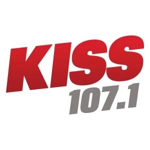 Logotipo de la emisora ​​de radio Kiss 107.1