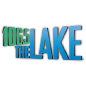 Logo of radio station 106.5 The Lake