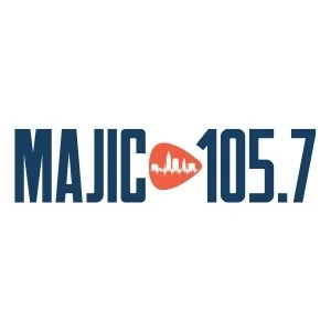 Logo of radio station Majic 105.7