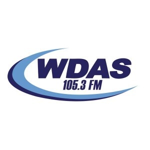 Logotipo de la emisora ​​de radio 105.3 WDAS FM